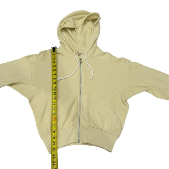 Madewell 100% Cotton Yellow Hoodie - Picture 4 of 7